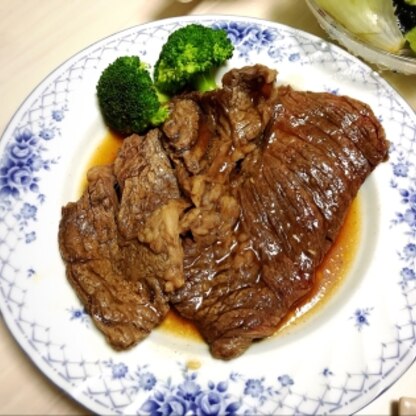 安いお肉が美味しかったです！素敵レシピに感謝です(^^)